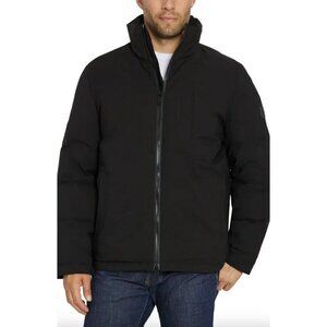 Sam Edelman Padded Windproof Water Resistant Parka Black Mens Size Medium